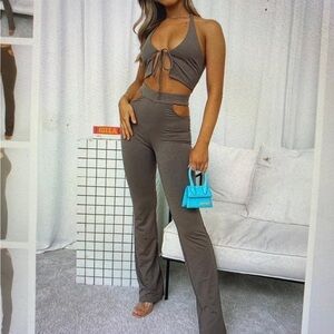 Thrill of it pants mocha. White fox